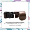 kinokoo Sony A6400 PU Leather Protective Case Compatible for Sony
