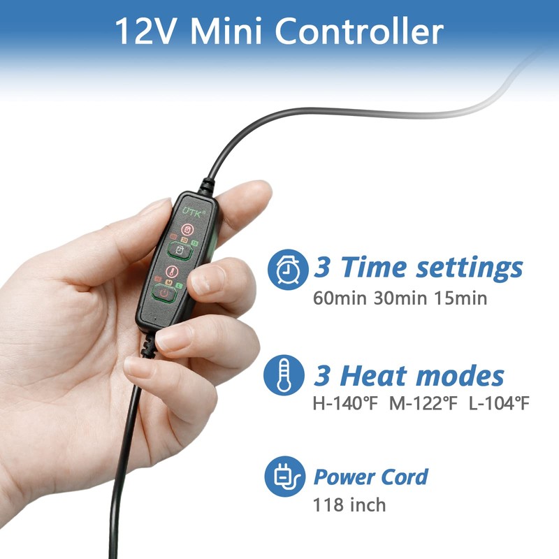 UTK Infrared Neck Pad Wrap, Far Infrared Wraps for Neck,