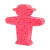 Ampelmann Steher Bath Sponge Foam Bat Pink