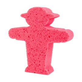 Ampelmann Steher Bath Sponge Foam Bat Pink