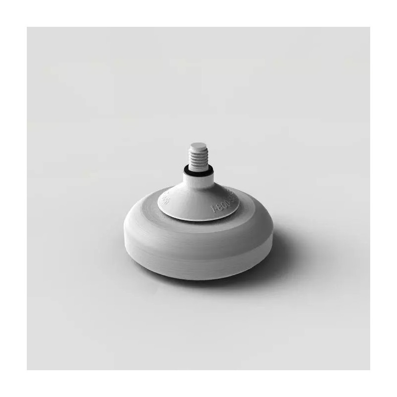 Ambutech Jumbo Roller Cane Tip: 8mm Threaded Style Mobility Cane