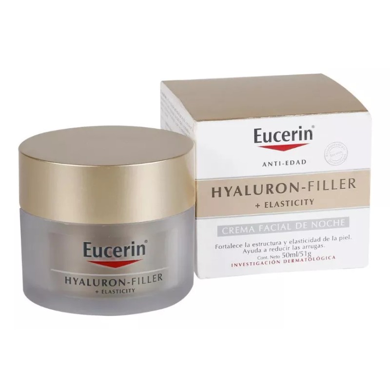 Eucerin Filler+elasticity Crema Facial Antiarruga Noche 50ml Tipo de piel