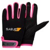 Grays G500 Gel Gloves - Black/Fluo Pink, Small