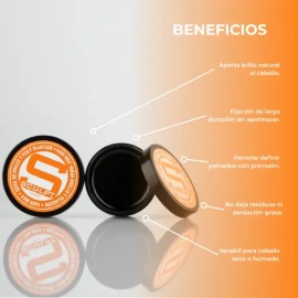 Cera Pomada Para Peinar Brillo Y Fijación Postquam 100 Ml