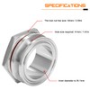 Semfeil Brew 1.5" Tri Clamp Bulkhead Fitting - 304 Stainless