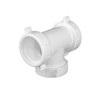 HIGHCRAFT Q43737 Plastic 3 WAY End Outlet Tee for Tubular