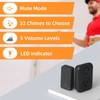 AIDA Wireless Doorbell, Self-powered Doorbell with Extra Socket, No Battery