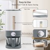 Lenwi 22-25 Lbs Rice Dispenser, Large Cereal Dry Food Storage