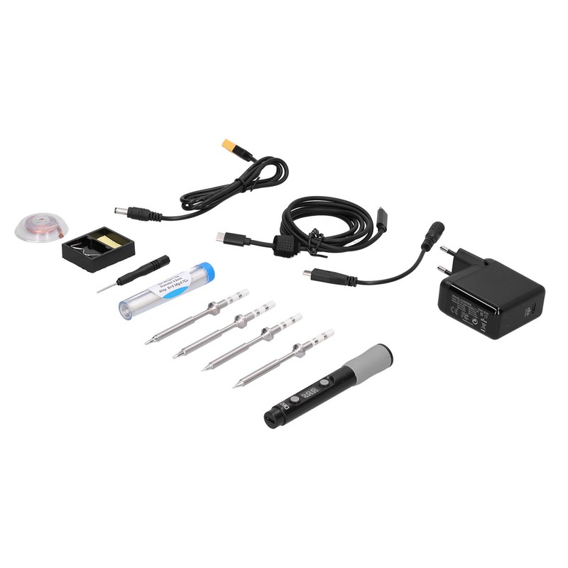 Electric Soldering Iron Kit Welding Supplies with Power Adapter SQ-D60B