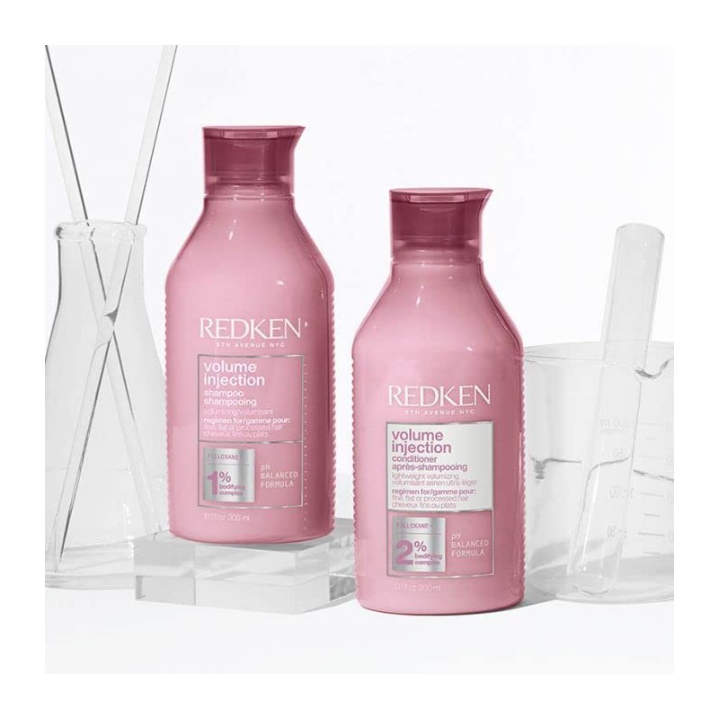 Redken Volume Injection Shampoo 300ml & Conditioner 300ml Duo New