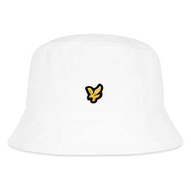 Lyle & Scott Cotton Twill Bucket Hat White One Size