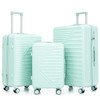 Merax 20"/24"/28" 3 pcs/set in ABS Spinner Wheel Luggage, Carry