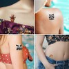 WIRESTER Temporary Tattoo Stickers for Girls Boys Kids Adults, Fake