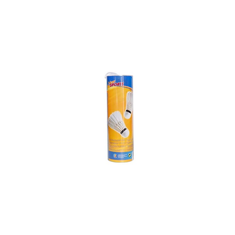The Toy Company Sports Badminton Shuttlecocks Feathers, 4 Pieces Per