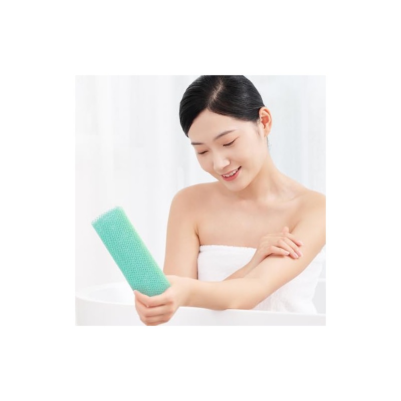 Esponja Exfoliante Africana Larga para Ducha y Baño, Red para