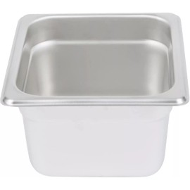 Dilitools Inserto Contenedor Acero Inoxidable Sexto 4 Pulgadas