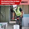 IMAYCC Cement Mixer 2100W, Portable Concrete Mixer, 110V Handheld Mud