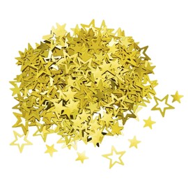 GoldRock Glitter Confetti Stars Gold, Glitter Stars Confetti Christmas, Scatter Stars Gold, Confetti Decoration Christmas New Year's Eve, Star Confetti, Table Decoration Birthday Wedding, Christmas