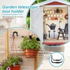 GZcaiyun Pack of 5 Garden Tool Holder Hooks, Telescopic Tool
