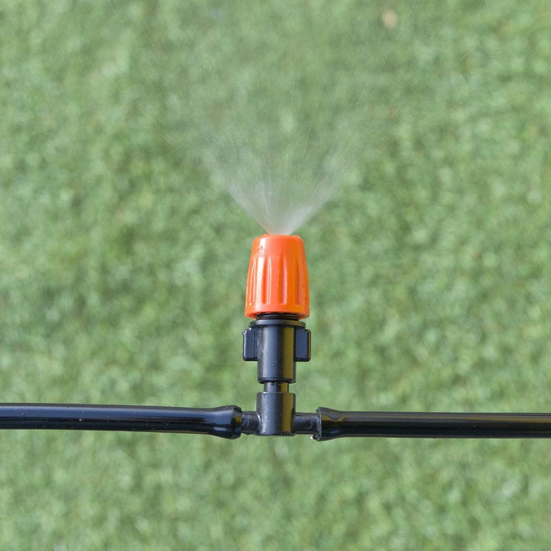 Royal Gardineer Accessories for Greenhouse Irrigation: 23-Piece Plant Irrigation System,