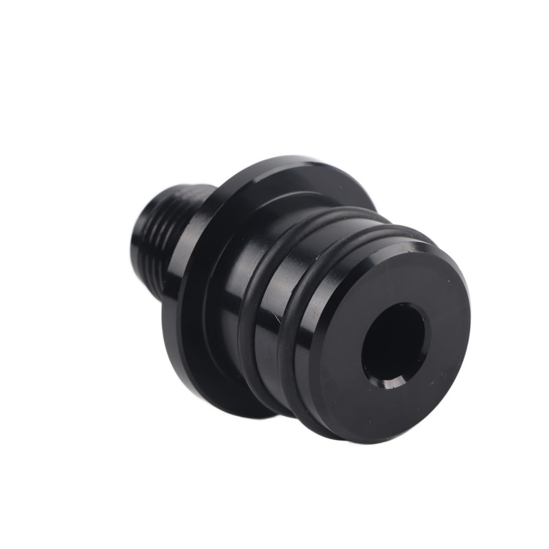 10AN Breather Fitting Adapter Black Aluminium Alloy Lightweight for Oil