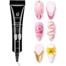 CHERIMOYA 3D Solid Sculpting Gel for Nail Art 8g Tube