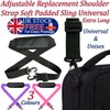 Adjustable Padded Shoulder Bag Strap Belt Laptop Briefcase Handbag Travel
