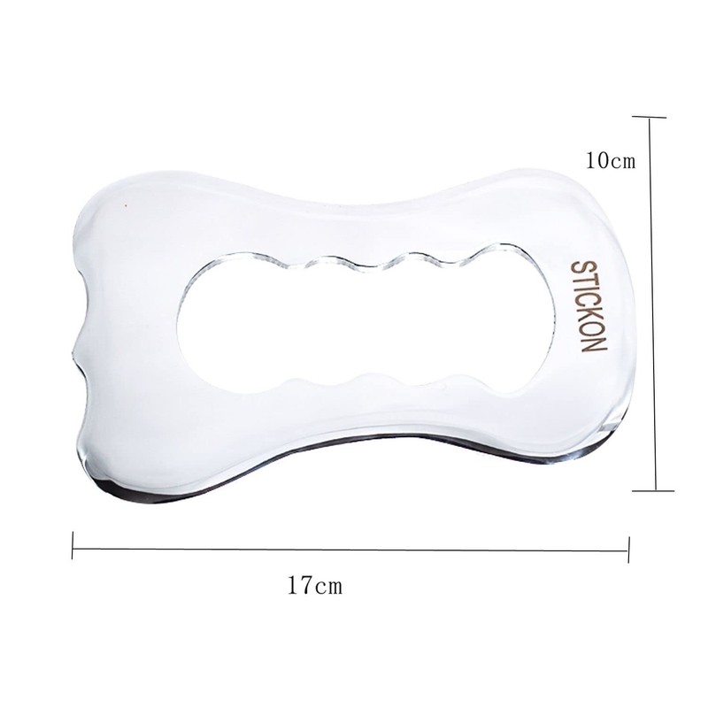 Tansozer Gua Sha Scraper Stainless Steel Fascia Tool Spa Acupuncture