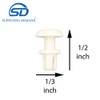 Supplying Demand WB03X27704 WB02X10997 Microwave Locking Button Rivet Replacement Model