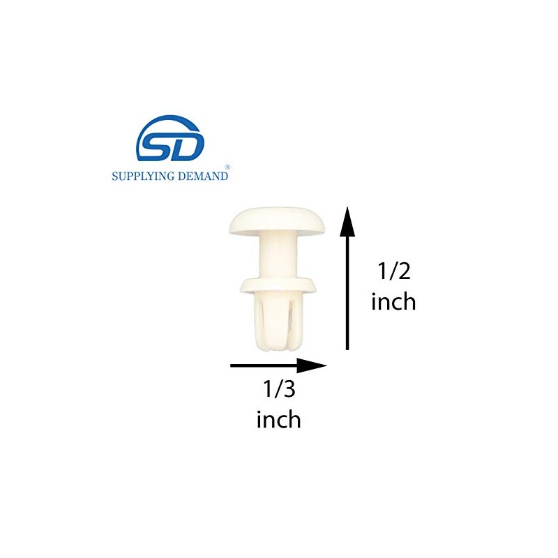 Supplying Demand WB03X27704 WB02X10997 Microwave Locking Button Rivet Replacement Model