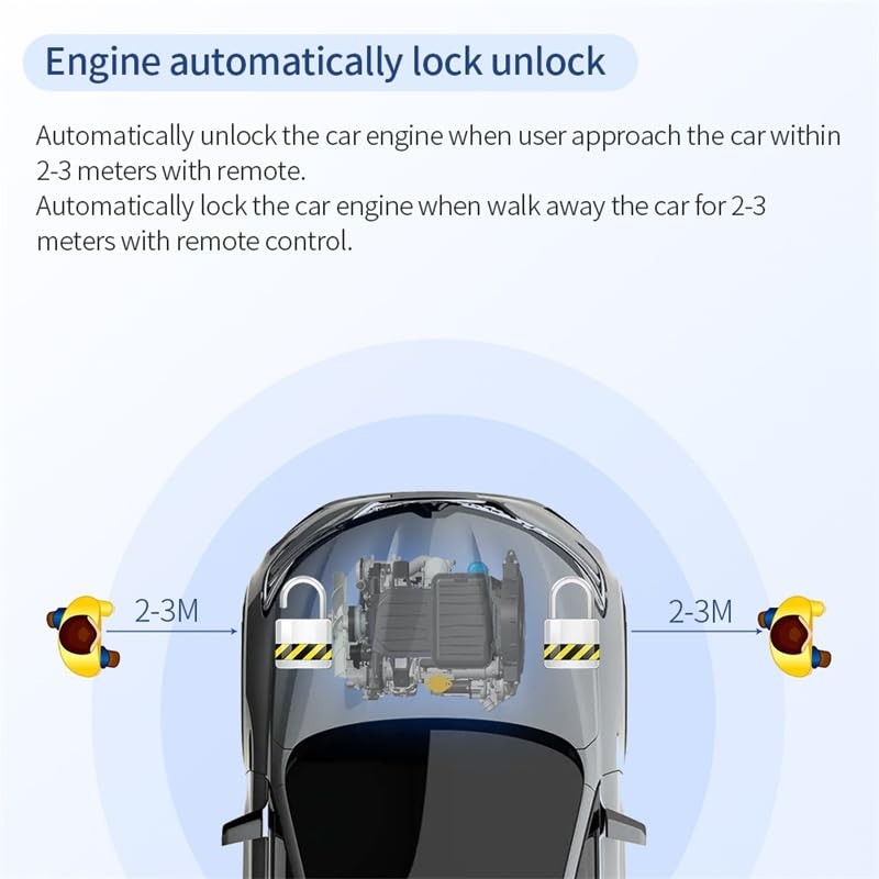 YN MageTech YNIM002 Car Anti-Theft Security System with Automatic Engine