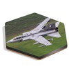 1 x Hexagon Coaster - RAF Tornado Jet Airplane Plane