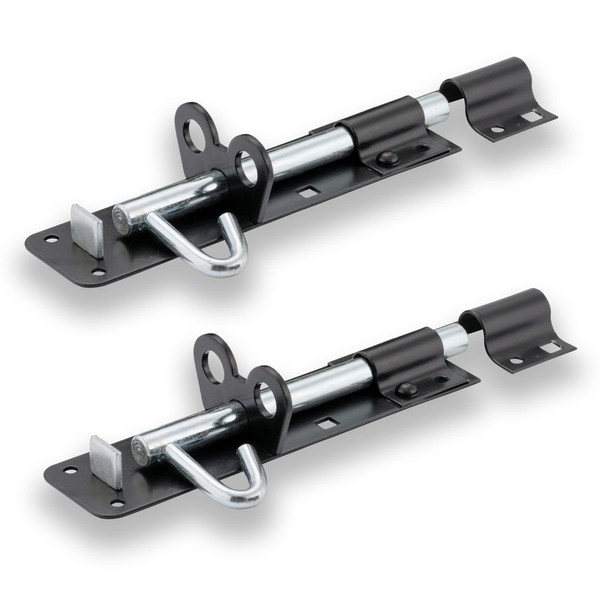 XFORT® 2 Pack Brenton Strong Sliding Lockable Padbolt 100mm (4")