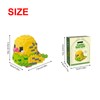 NOOLY Parrot Micro Building Bricks Kits Bird Micro Building Blocks
