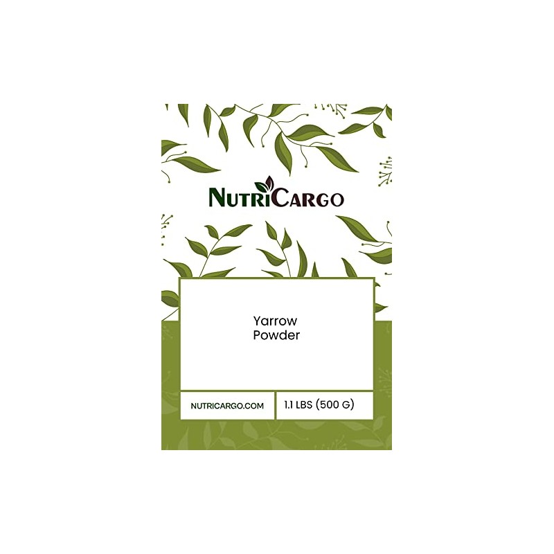 NutriCargo Yarrow Powder 1.1 LBS (500 G)
