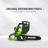 Greenworks 12" Replacement Chain, 0.043'' Gauge