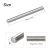 sourcing map 6Pcs M8 x 90mm Fully Threaded Rod 304