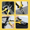 6.5'' Screw Extractor Pliers Set, 2pcs Screw Removal Pliers with