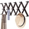 Homode Accordion Wall Hanger, Hat Hangers Wall Mounted, Wood Accordian