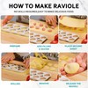 MUMSUNG Ravioli Maker Press, Ravioli Press Mold Set - Round