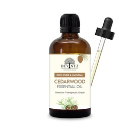 Devinez Himalayan Cedarwood Essential Oil - 100% Pure, Hair, Aromatherapy, Hair Growth, Relaxing, Sleep, Healthy Skin, Closets, Soap & Diffuser (30 ml/1 fl oz)