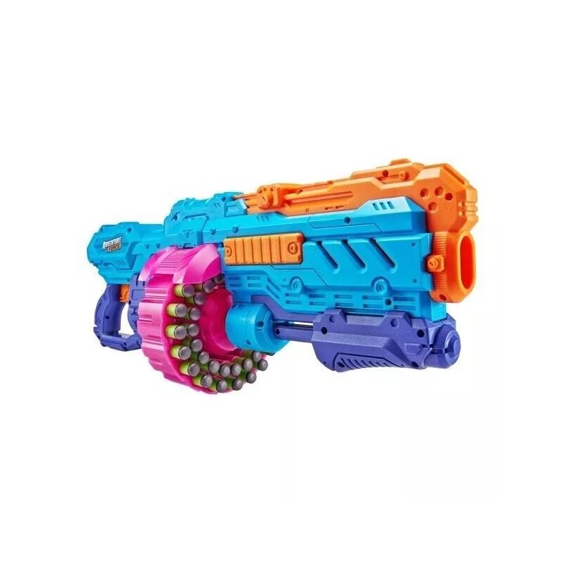 ADVENTURE FORCE SUPER DRUM DART BLASTER *DISTRESSED PKG