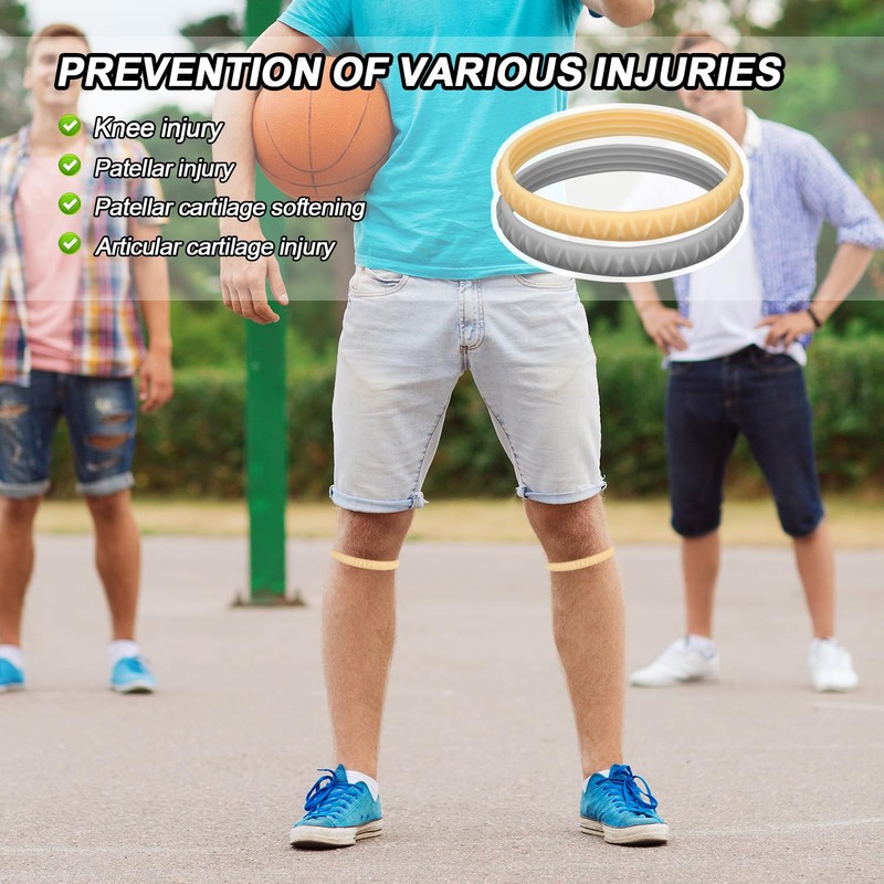 4 Pcs Patella Tendon Knee Strap, Knee Strap Patella Tendon