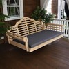 8inch Twin Size Patio Porch Swing Bed Cushion Cover Waterproof,