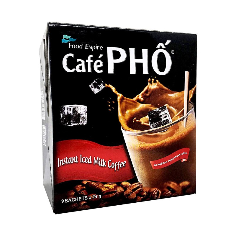 Cafe Pho Vietnamese 3in1 Instant Coffee Mix, Iced Milk Coffee,
