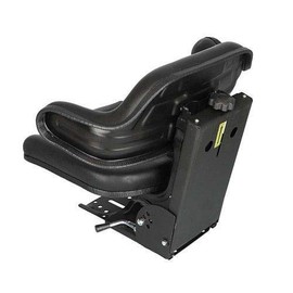 Seat Assembly - Grammer Style Vinyl Black fits Massey Ferguson 50 50 165 135 fits John Deere 2040 2030 fits Ford 7610 6610 4000 4600 2600 6600 4110 2000 3600 fits FIAT fits Kubota fits Massey Harris
