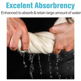 Absorber Towel for Car Chamois Drying Towe Cleaning, Leather Chamois Cloth Natural Shammy Drying Towel Dryer for Car Wash Care,Super Absorbent,（3 Pack）