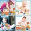 BYFWH 5 in 1 Montessori Baby Toys for 6-48 Months,Stacking