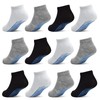 HYCLES Baby Non Slip Grip Socks for Boys Girls 12