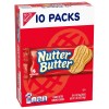 NUTTER BUTTER Peanut Butter Sandwich Cookies, 10 Snack Packs(4 Cookies